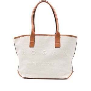Hogan Pre Women's Small Script Embossed-Logo Tote Bag